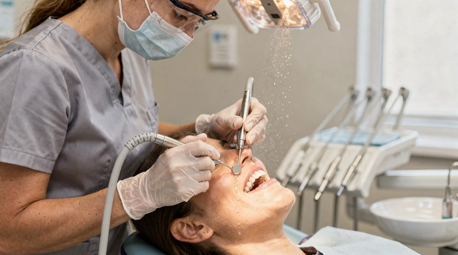 A dental prophylaxis is a cleaning procedure designed to thoroughly clean every tooth surface.; This
